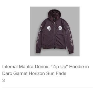 Darc Sport - Infernal Mantra Donnie Zip up Hoodie